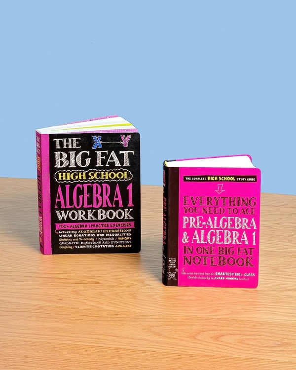 [object Object] «The Big Fat High School Algebra 1 Workbook» - фото №3 - миниатюра