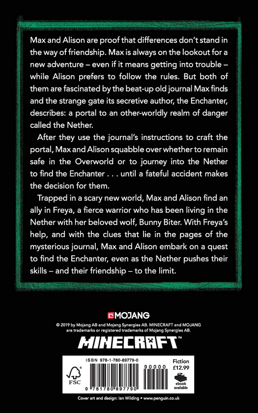 Бумажная книга «Minecraft: The Lost Journals», автор Мёр Лафферти - фото №1