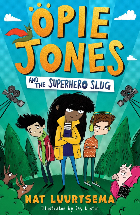Бумажная книга «Opie Jones and the Superhero Slug», автор Нет Луурцема - фото №1