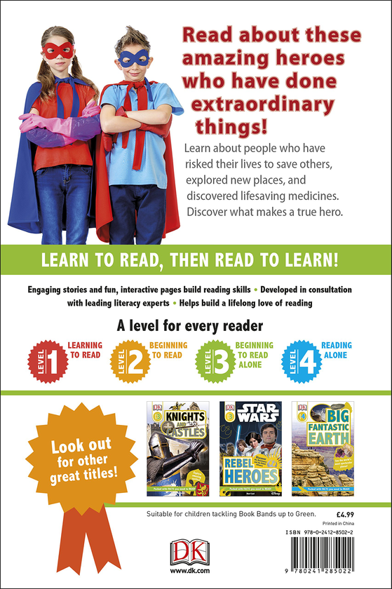 Бумажная книга «Real Life Heroes. Discover Exciting True Stories!», автор Джеймс Бакли - фото №1