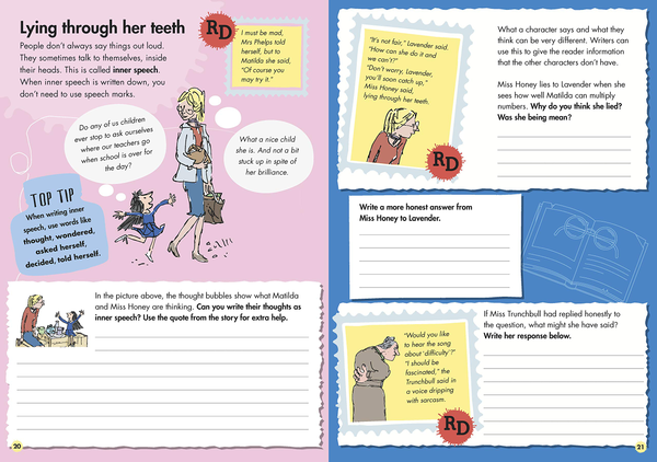 [object Object] «Roald Dahl’s Creative Writing with Matilda. How to Write Spellbinding Speech» - фото №2 - миниатюра