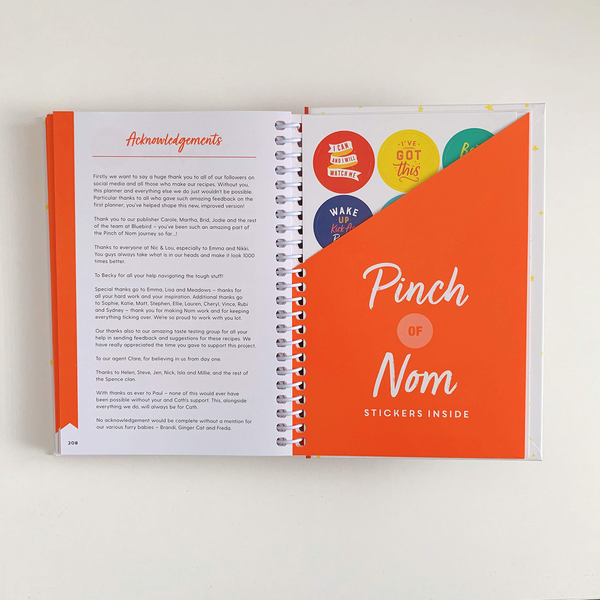 Паперова книга «Pinch of Nom Food Planner: Everyday Light», авторів Кей Фезерстоун, Кейт Аллінсон, Лаура Девіс - фото №1