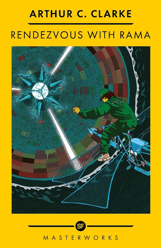 Бумажная книга «Rendezvous With Rama», автор Артур Кларк - фото №1