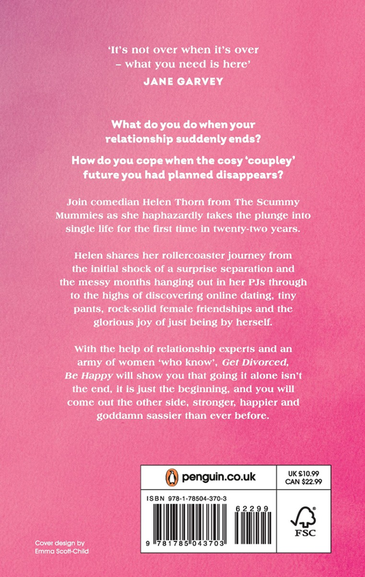 Паперова книга «Get Divorced, Be Happy», автор Хелен Торн - фото №1