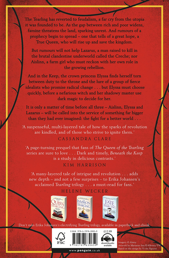 Паперова книга «Beneath the Keep. A Novel of the Tearling», автор Еріка Йохансен - фото №1