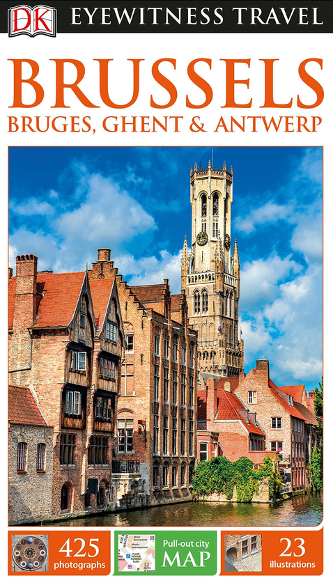 Бумажная книга «Brussels, Bruges, Ghent and Antwerp» - фото №1