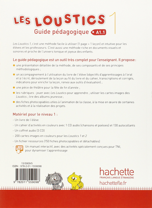 Бумажная книга «Les Loustics: Niveau 1: Guide pedagogique», авторов Марианна Капуэ, Хьюг Денисо - фото №1