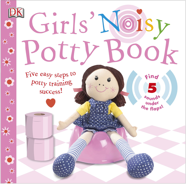 Бумажная книга «Girls Noisy Potty Book» - фото №1