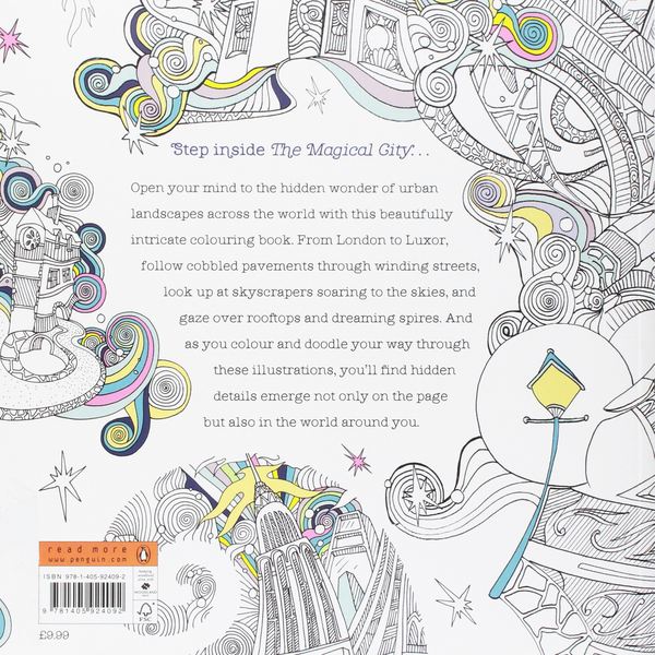 Паперова книга «The Magical City. A Colouring Book», автор Ліззі Мері Каллен - фото №1
