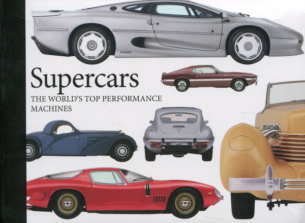 Паперова книга «Supercars», автор Річард Ганн - фото №1