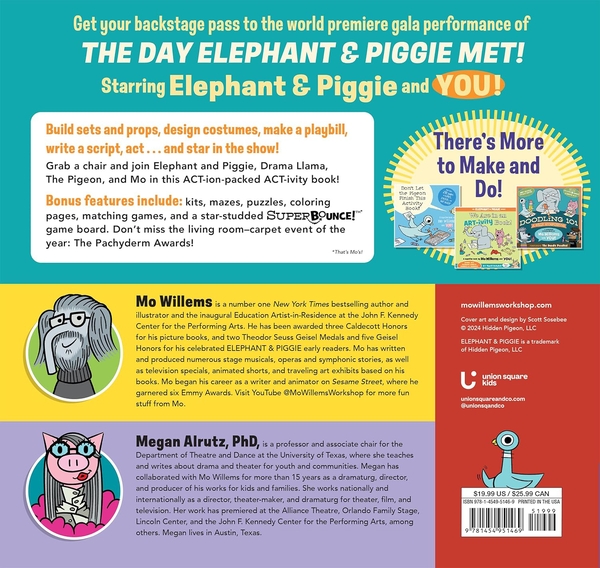 [object Object] «We Are in an ACT-ivity Book!: An ELEPHANT & PIGGIE Theatrical Event», авторів Меган Альруц, Мо Віллемс - фото №2 - мініатюра