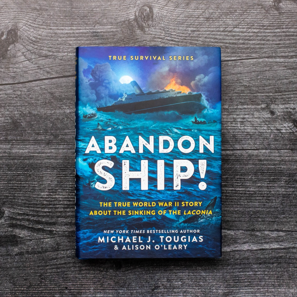 Бумажная книга «Abandon Ship!  The True World War II Story about the Sinking of the Laconia», авторов Элисон О'Лири, Майкл Дж. Тугиас - фото №1