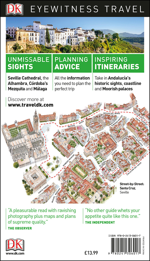 Паперова книга «Seville and Andalucía» - фото №1