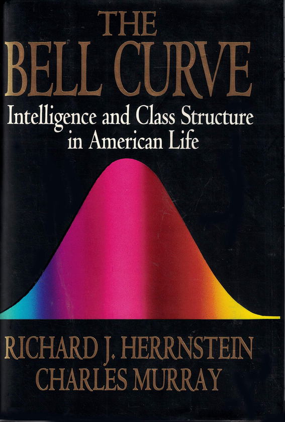 Паперова книга «The Bell Curve: Intelligence and Class Structure in American Life», авторів Річард Дж. Гернштейн, Чарльз Мюррей - фото №1