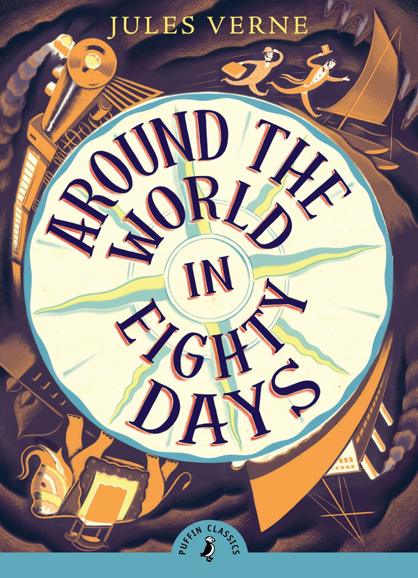 Бумажная книга «Around the World in Eighty Days», автор Jules Verne - фото №1