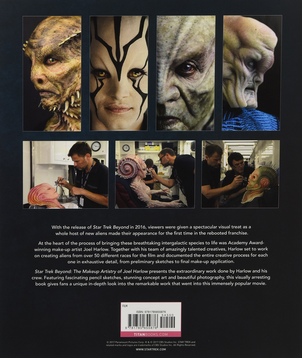 Бумажная книга «Star Trek Beyond – The Makeup Artistry of Joel Harlow», автор Джо Наззаро - фото №1