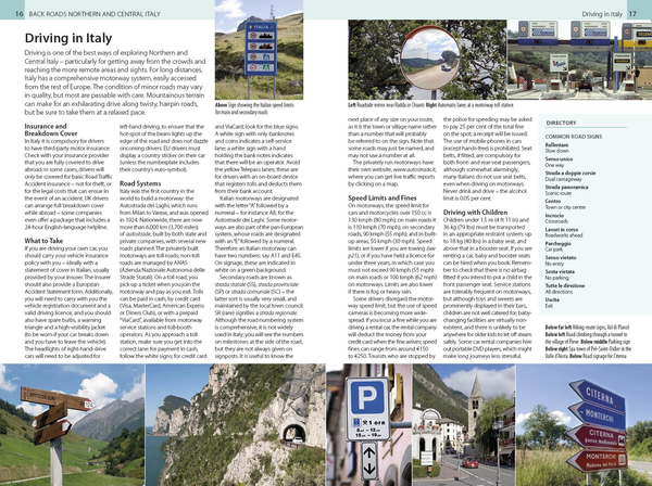 Бумажная книга «Back Roads Northern and Central Italy» - фото №1
