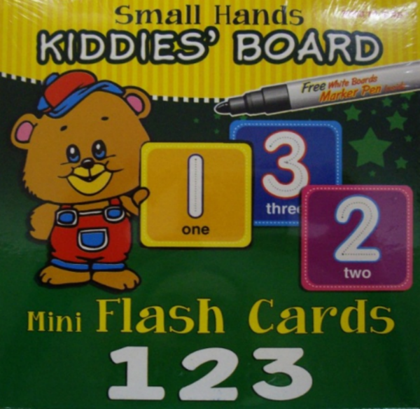 Бумажная книга «Small Hands Kiddies Board 123» - фото №1