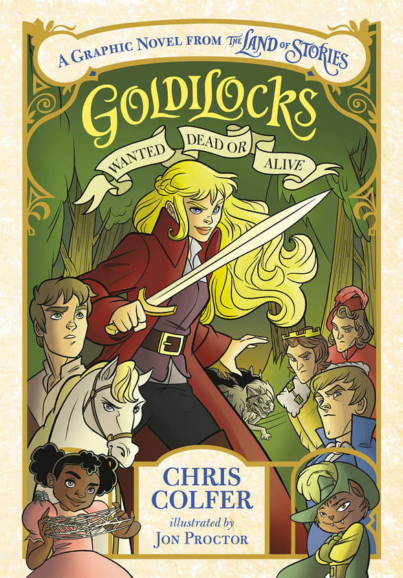 Паперова книга «Goldilocks. Wanted Dead or Alive», автор Кріс Колфер - фото №1