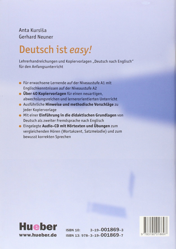 Бумажная книга «Deutsch ist easy! Buch und CD», авторов Герхард Нойнер, Анта Курсия - фото №1
