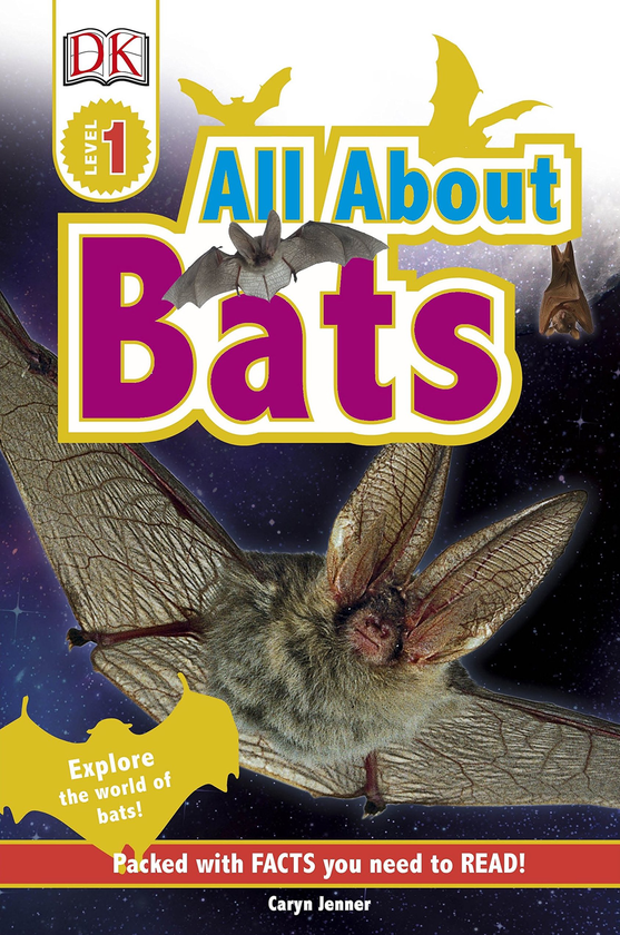 Паперова книга «All About Bats. Explore the World of Bats!», автор Керін Дженнер - фото №1