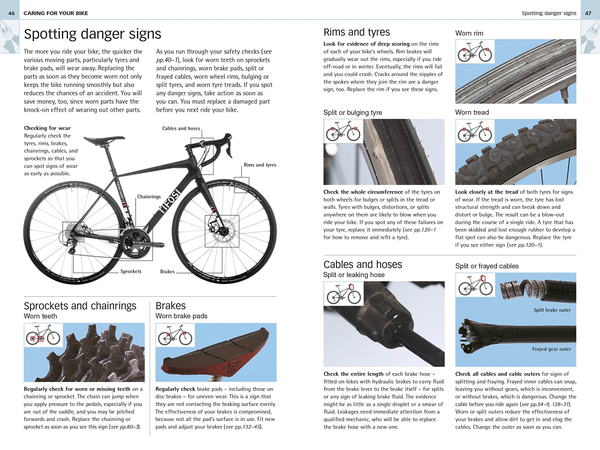 Бумажная книга «Bike Repair Manual», автор Крис Сидвеллс - фото №1