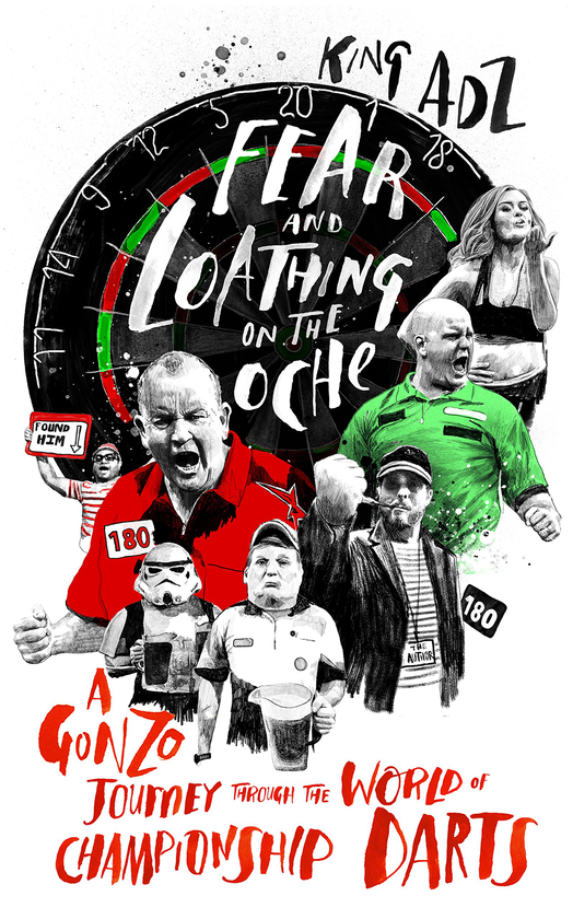 Бумажная книга «Fear and Loathing on the Oche. A Gonzo Journey Through the World of Championship Darts (Shortlisted for the 2018 William Hill Sports Book of the Year)», автор Кинг АДЗ - фото №1