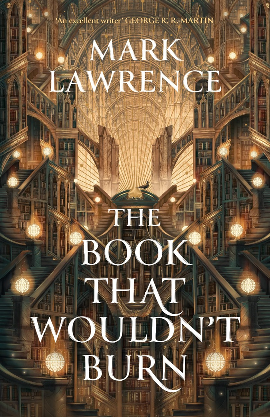 Паперова книга «The Book That Wouldn't Burn», автор Марк Лоуренс - фото №1