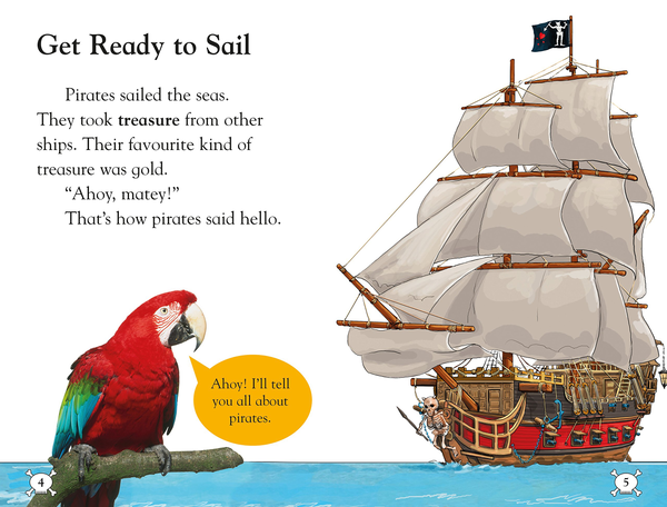 Бумажная книга «Pirate Attack! Come Aboard a Pirate Ship!», автор Дебора Лок - фото №1