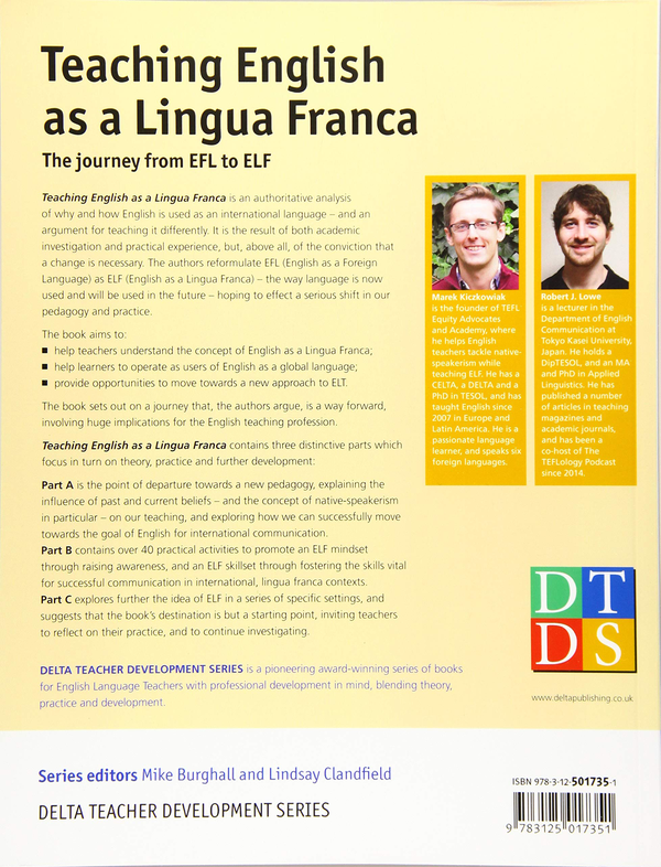 Бумажная книга «Teaching English as a Lingua Franca: The Journey from EFL to ELF. Teacher's Book», авторов Марек Кичковяк, Роберт Дж. Лоу - фото №1