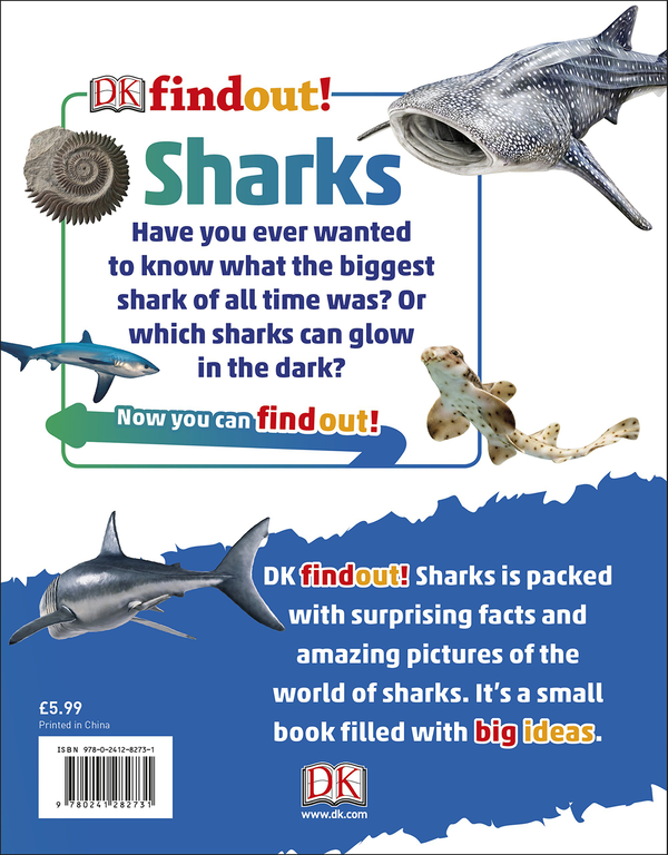 Бумажная книга «Sharks» - фото №1