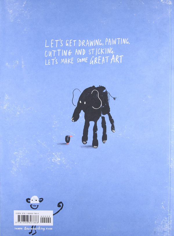 Паперова книга «Let's Make Some Great Art», автор Маріон Дьючарс - фото №1