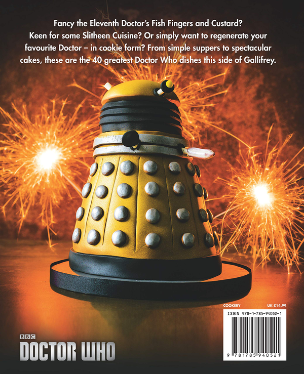 Паперова книга «Doctor Who: The Official Cookbook», автор Джоанна Ферроу - фото №1
