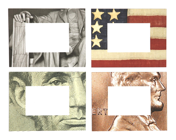 Бумажная книга «Abraham Lincoln Notecards» - фото №1