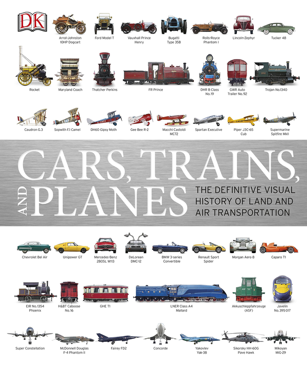Бумажная книга «Cars, Trains & Planes» - фото №1