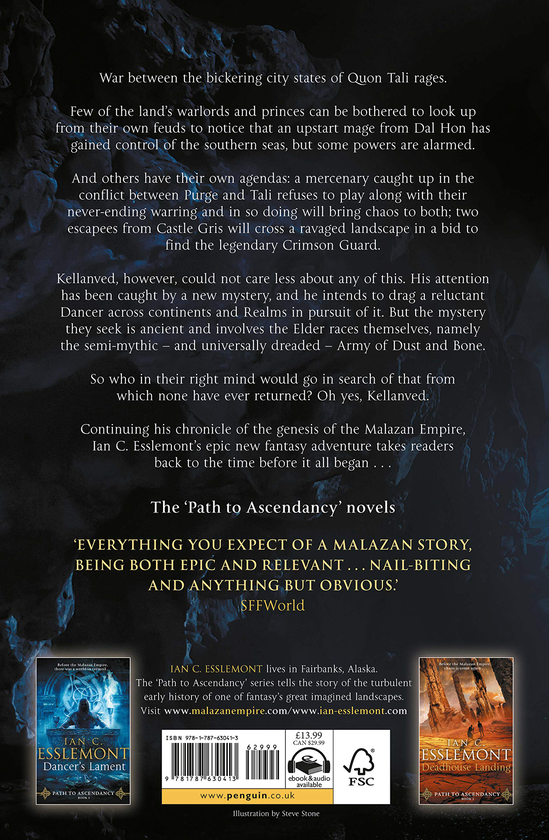 Паперова книга «Kellanved's Reach. Path to Ascendancy Book 3», автор Іан Кемерон Есслмон - фото №1