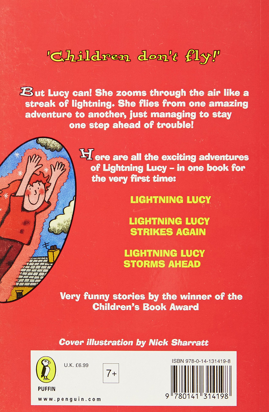 Бумажная книга «The Shocking Adventures of Lightning Lucy», автор Джереми Стронг - фото №1
