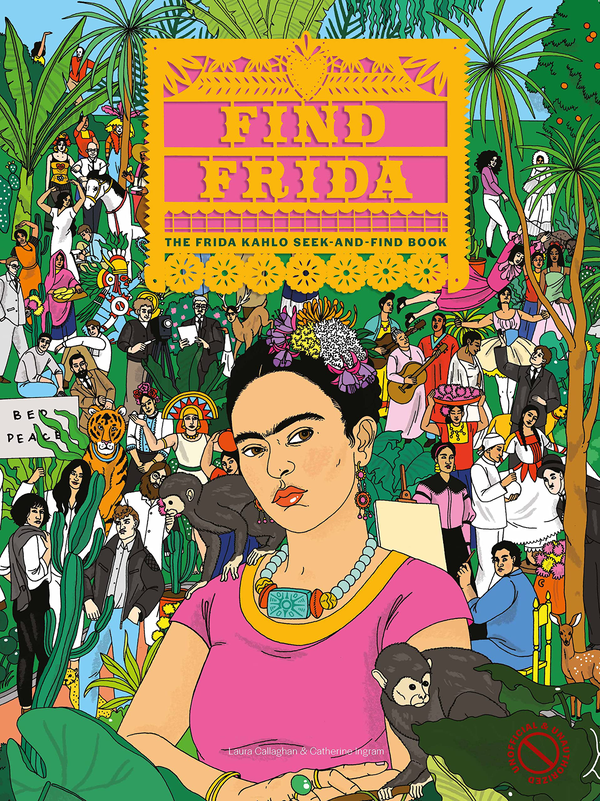 Паперова книга «Find Frida», автор Кетрін Інгрем - фото №1