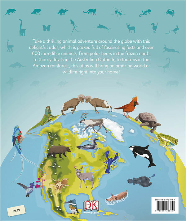 Бумажная книга «Children's Illustrated Animal Atlas» - фото №1