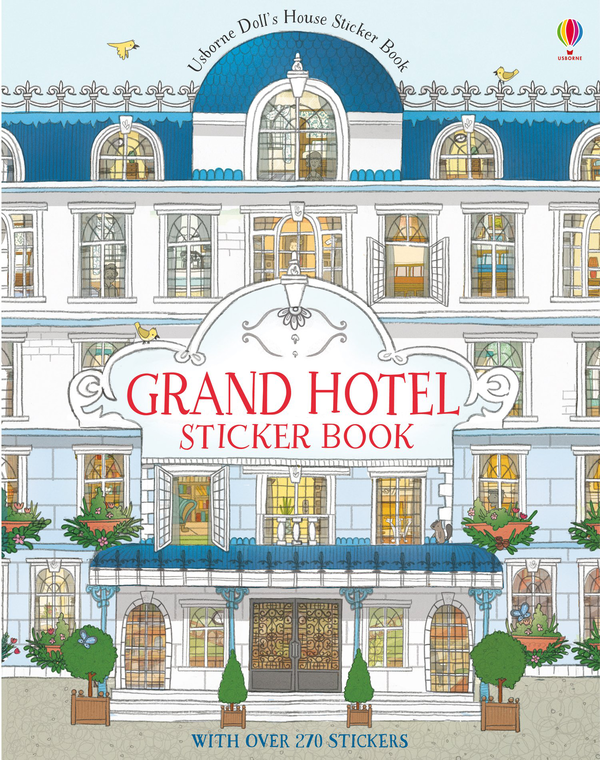 Бумажная книга «Grand Hotel Sticker Book», автор Джонатан Мелмот - фото №1