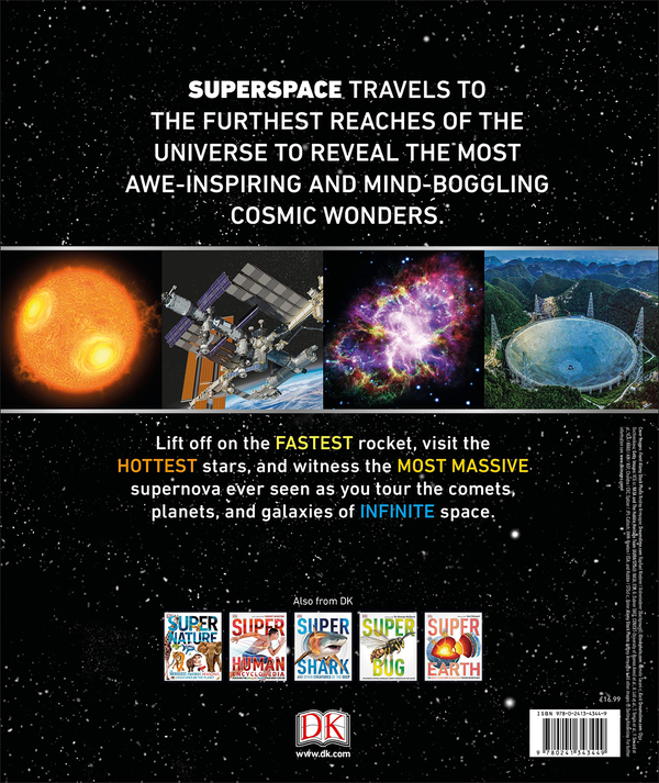 Бумажная книга «SuperSpace. The furthest, largest, most incredible features of our universe» - фото №1