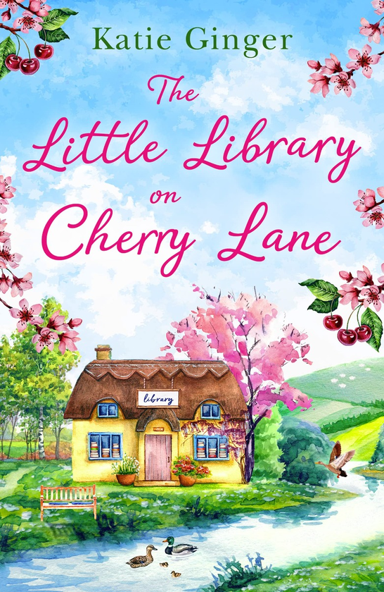 Бумажная книга «The Little Library on Cherry Lane», автор Кети Джинджер - фото №1