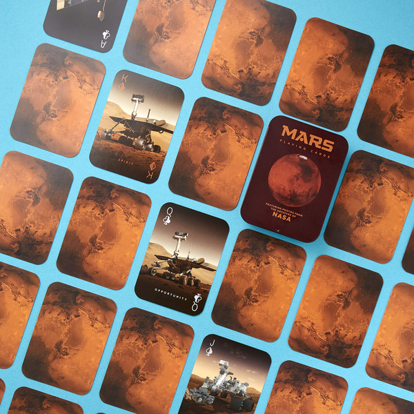 Бумажная книга «Mars Playing Cards» - фото №1