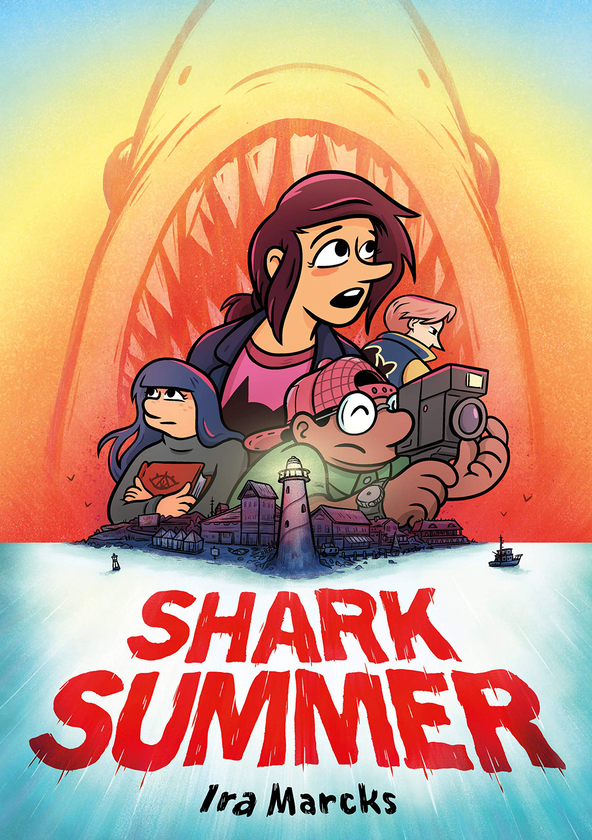 Бумажная книга «Shark Summer», автор Ира Маркс - фото №1