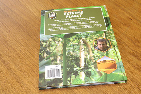 Паперова книга «Bear Grylls Extreme Planet», автор Беар Ґріллз - фото №1