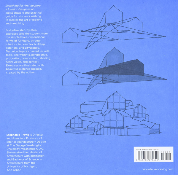 Паперова книга «Sketching for Architecture + Interior Design», автор Стефані Тревіс - фото №1