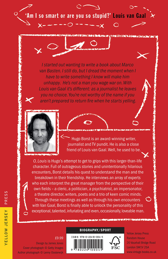Бумажная книга «O, Louis. In Search of Louis van Gaal», автор Хьюго Борст - фото №1
