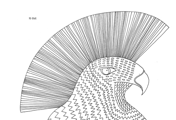 Бумажная книга «The Mindless Colouring Book», автор Молли Маннерс - фото №1