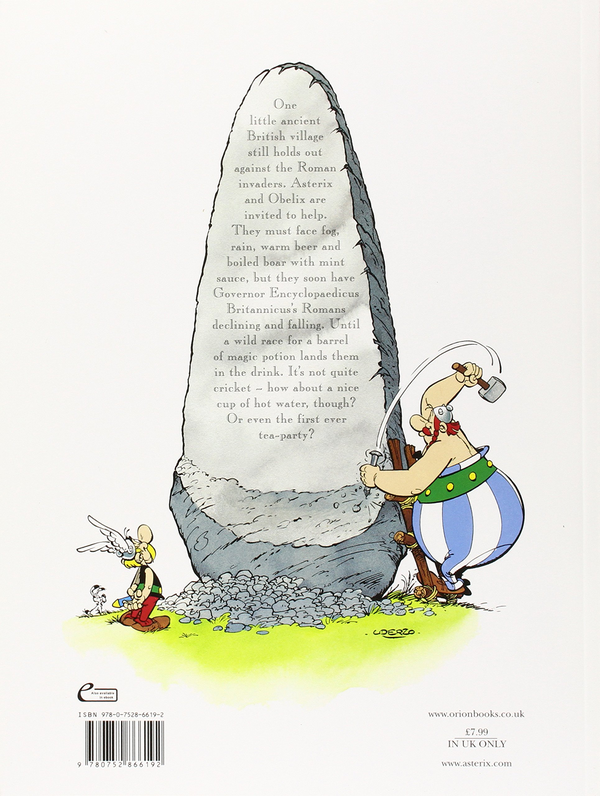 Бумажная книга «Asterix in Britain. Book 8», авторов Рене Госинни, Альберт Удерзо - фото №1