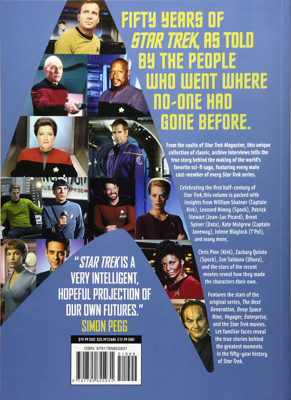 Паперова книга «Star Trek. Fifty Years of Star Trek» - фото №1
